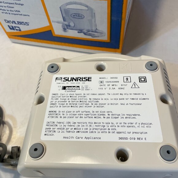 Nebulizer - DeVILBISS - Pulmo-Aide Compact Compressor - Picture 7 of 7